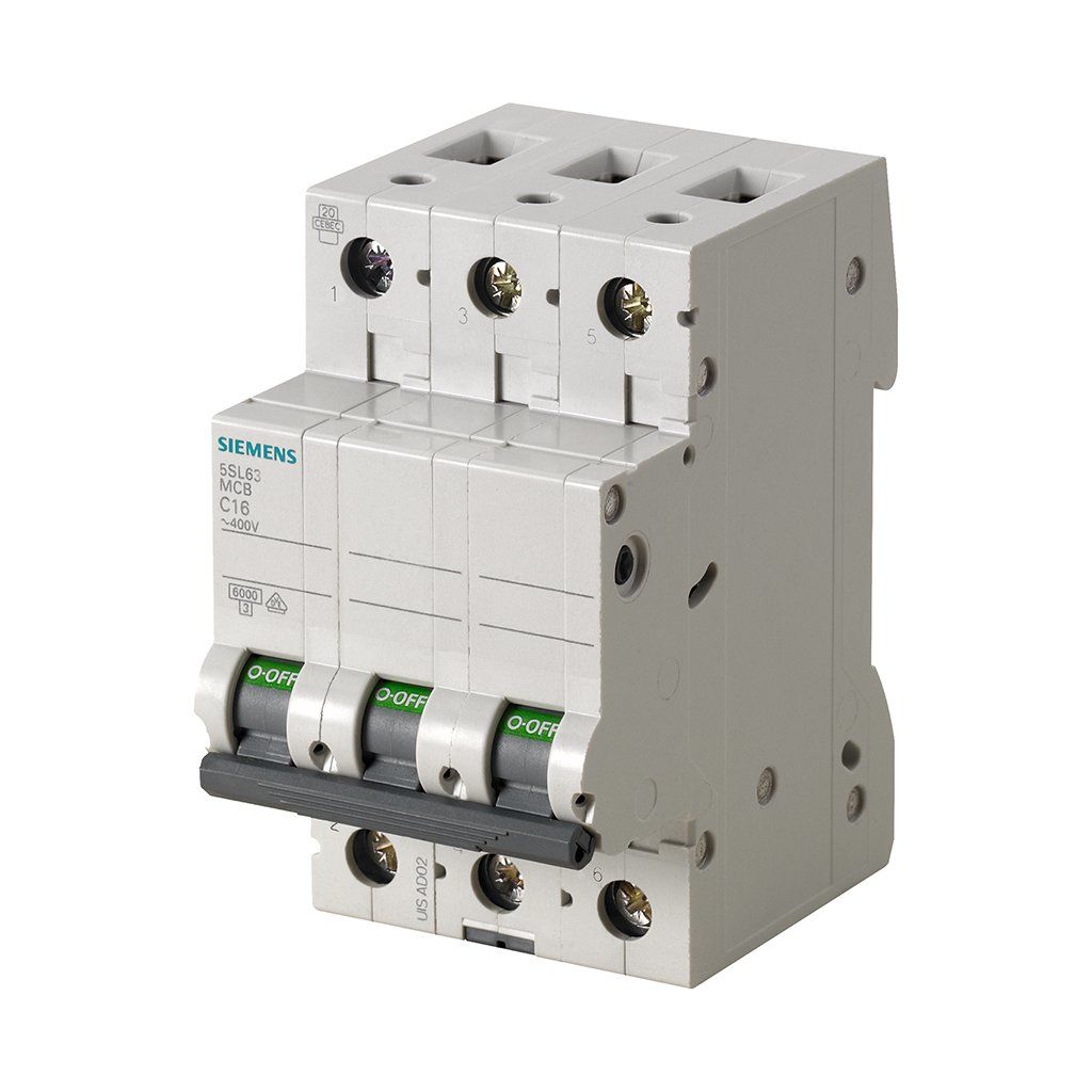 Siemens Otomatik Sigorta 5SL6305-7 Trifaze C Tipi 0.5Amper 6Ka