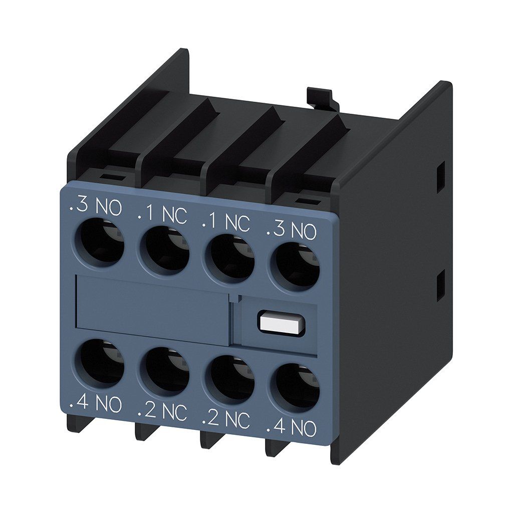 Siemens Kontaktör İçin Yardımcı Kontak 4Nc Boy:S00-S3 3RH2911-1FA04