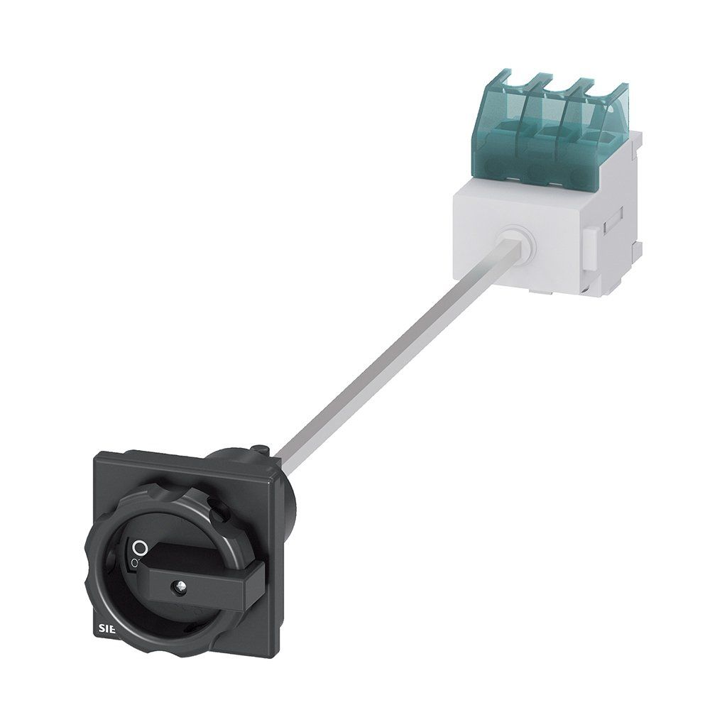 Siemens 3LD2113-0TK51 Dipten Paket Şalter Siyah 3x25A
