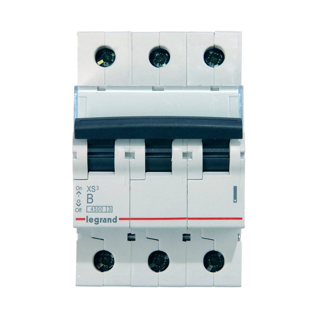 Legrand Otomatik Sigorta XS3 B Tipi 3x63Amper 4.5Ka 403223 4 Ad