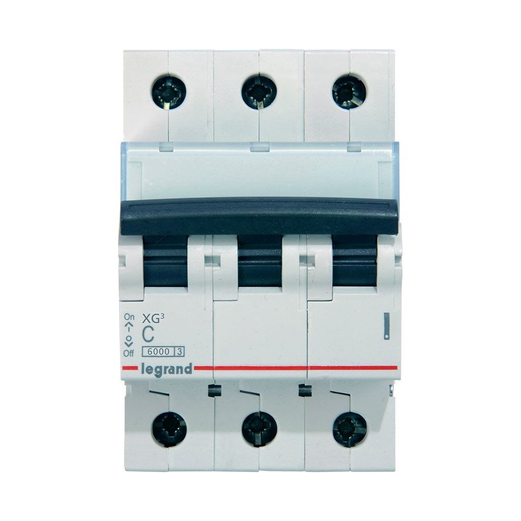 Legrand Otomatik Sigorta XG3 C Tipi 3x20Amper 6Ka 403692