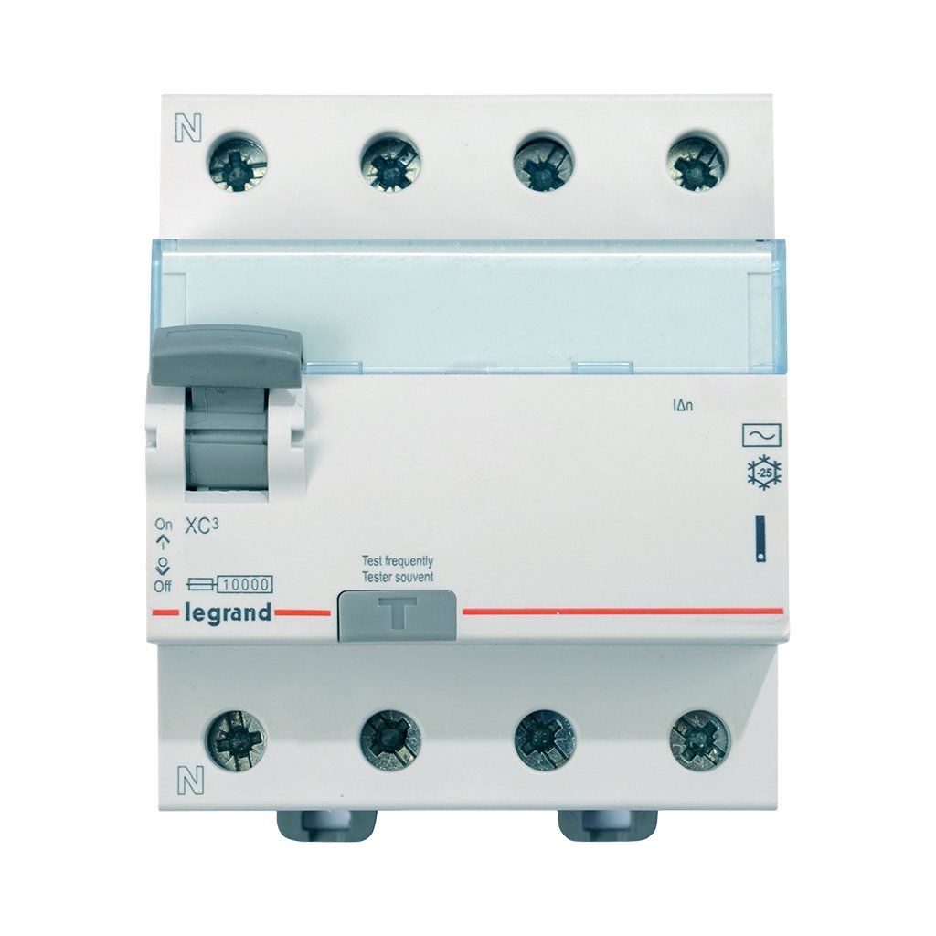 Legrand Xc3 Ac Tipi 300Ma 4 Kutup 25A Kaçak Akım Koruma Anahtarı 403194