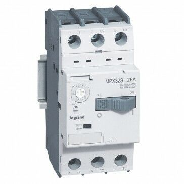 Legrand Mpx3 32S Motor Koruma Şalteri Termik Ve Manyetik Korumalı 26A 15Ka 417314