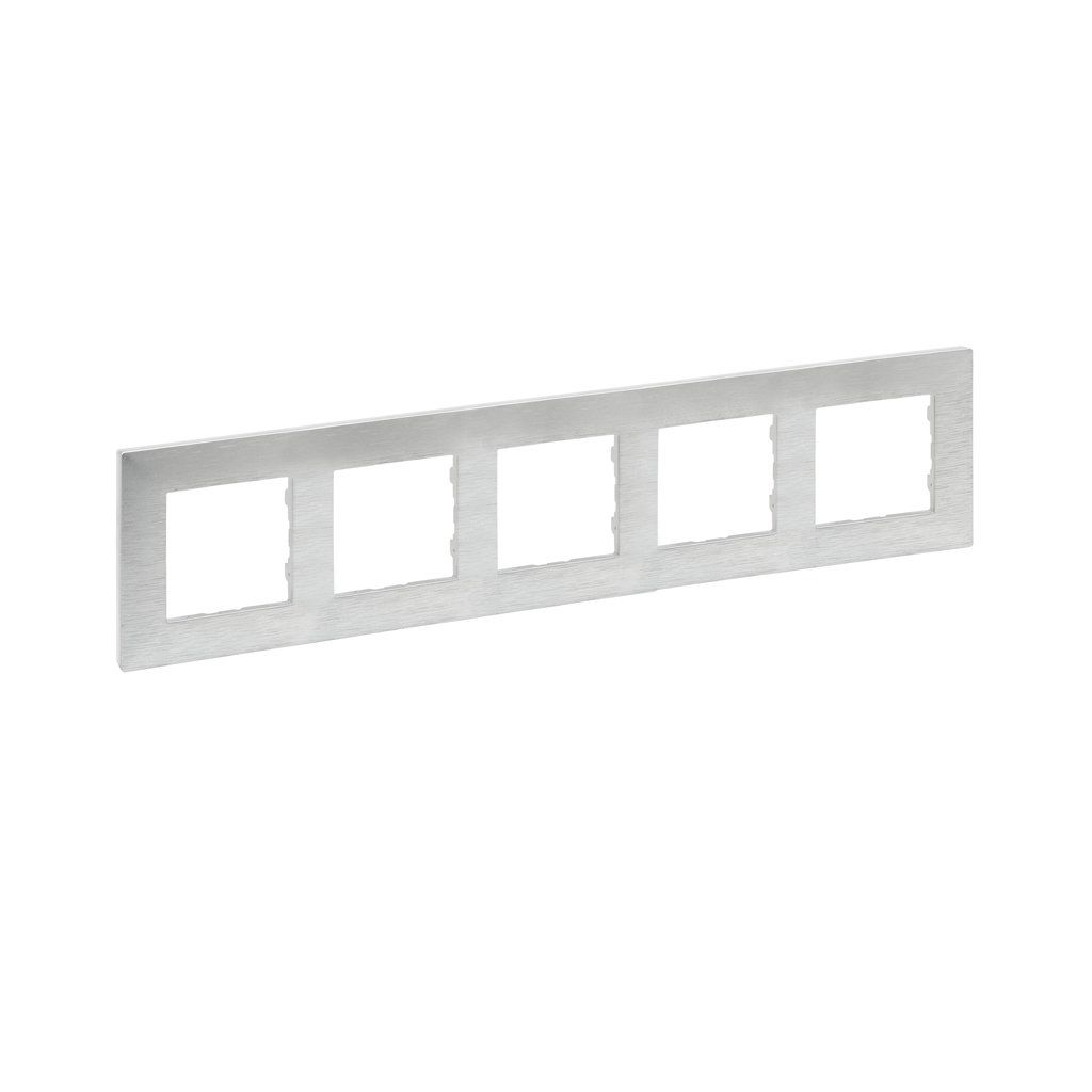 Legrand Raventi Selectıon Satine Alüminyum Beşli Çerçeve 768285
