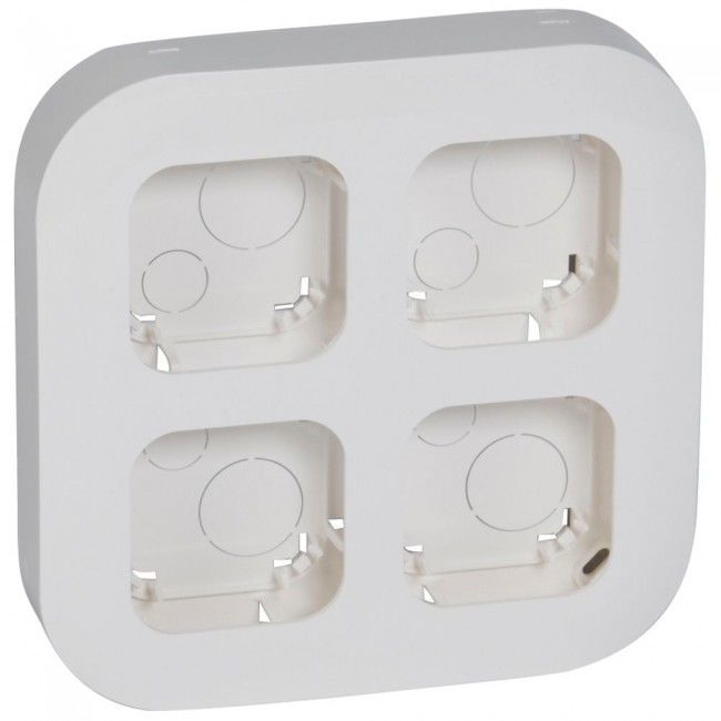 Legrand Forix IP21 Mekanizmalar İçin 4 Lü Sıva Üstü Kutu 782494