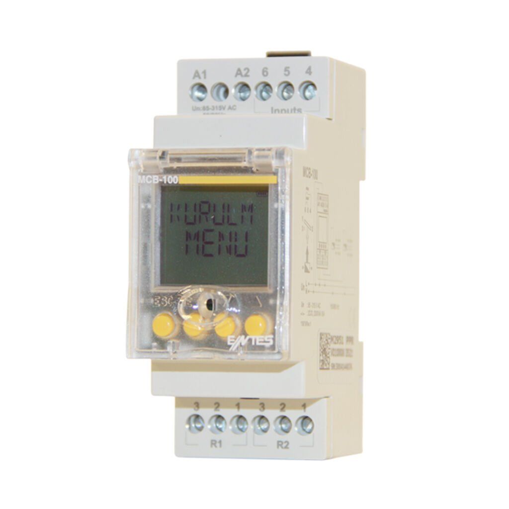 Entes MCB-120 85/315V T/I 17 Fonksiyonlu Zaman Rölesi M2952