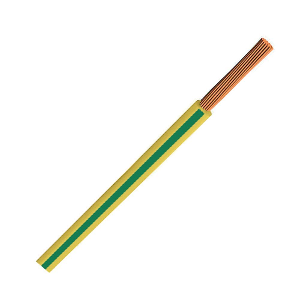 Hes H05V-K (NYAF) Sarı-Yeşil Kablo 0,75mm² 100 Mt