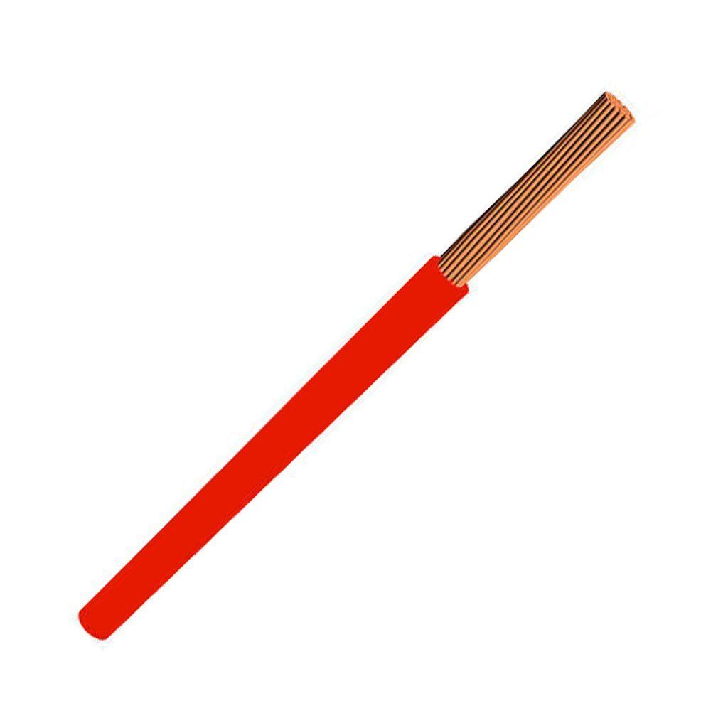 Hes H07V-K (NYAF) Kırmızı Kablo 4mm² 100 Mt