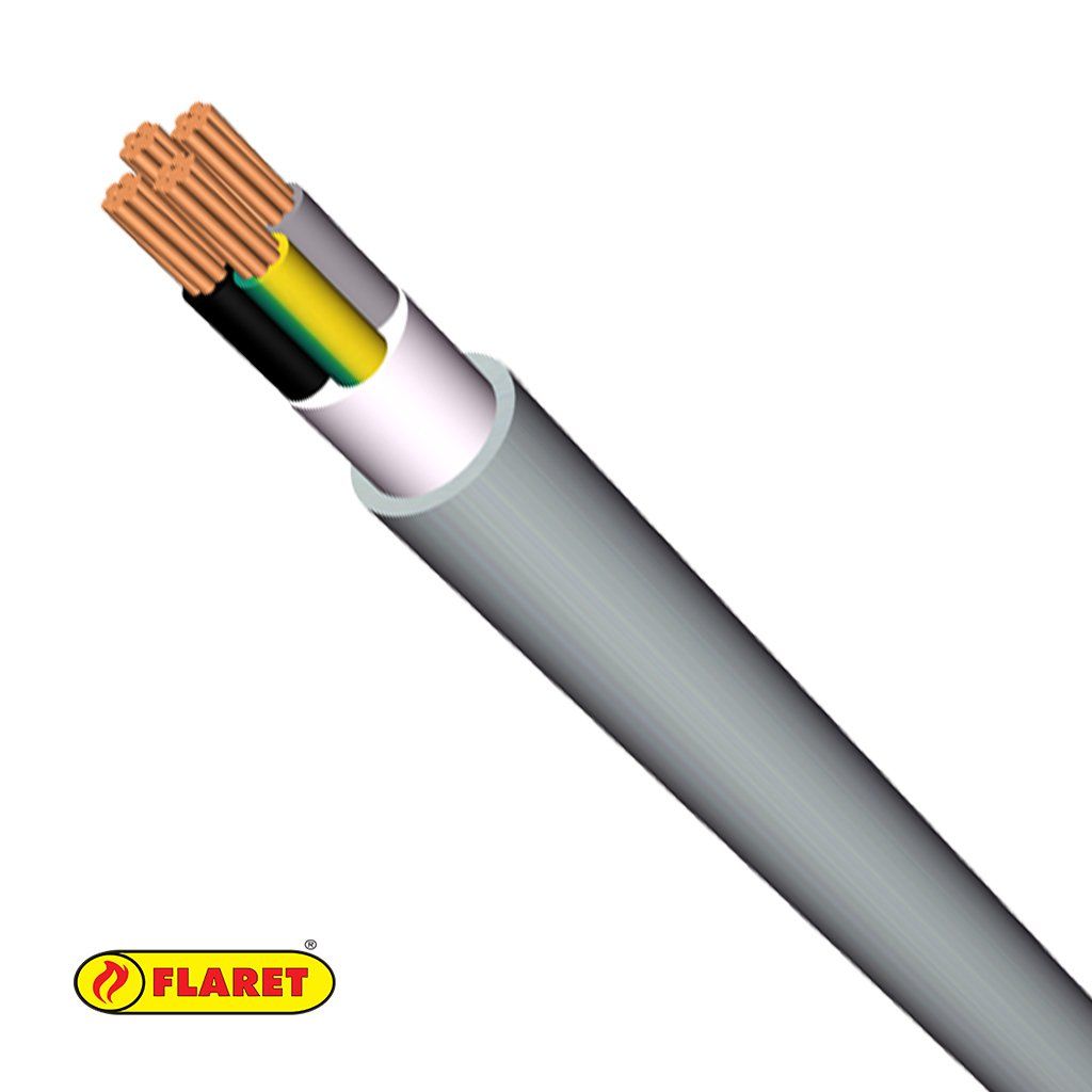 Hes 052XZ1-U (NHXMH-J) Kablo 4x1,5mm² 100 Mt
